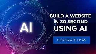 Build a Website in Just 30 sec using WEB10.AI | 2023