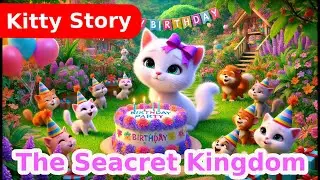 A kitten finds a magical seashell on its birthday, and an underwater adventure begins　 #cat #kitten