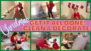 *NEW* CHRISTMAS CLEAN & DECORATE WITH US 2022 // GET IT ALL DONE! // SIMPLE & MINIMALISTIC