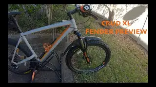 Crud XL Mountain Bike Mud Guard Preview MTB