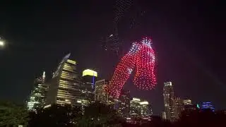 Praneesh saw something beyond fireworks on 31st December 2025 &ldquo;The drone show &ldquo;at Austin Texas. 