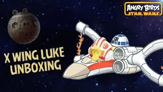 Angry Birds Plush Unboxing: X-Wing Luke Plush