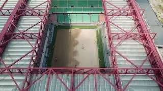 Stadio Meazza San Siro Milano by drone