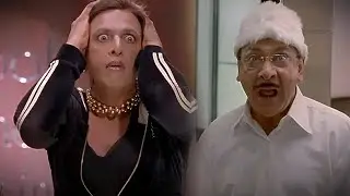 सिर से बाल निकलते ही खुल गया जावेद जाफरी का पोल, देखिये जबरदस्त कॉमेडी सीन Paying Guests Movie Scene