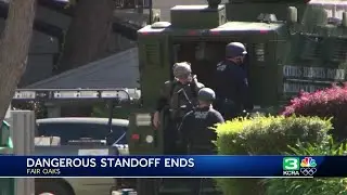 Man who was subject of hours-long standoff at Fair Oaks apartment complex in custody