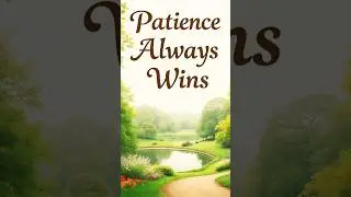 Patience Always Wins🔥😇 motivational status | Billionaire attitude status 🔥#motivation #shorts