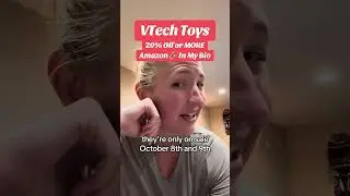 20%+ Off VTech Toys on Amazon Prime Day! October 8th & 9th #AmazonPrimeDay