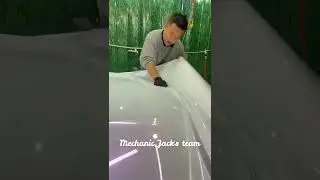 Car wrapping process