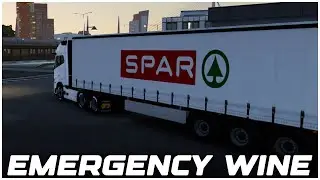 Late Night EMERGENCY Wine Delivery in ETS2 (No Commentary)