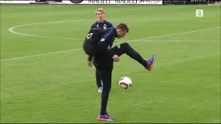 &Oslash;degaard and Berisha show skills. Goalkeeper Jarstein steals the show.