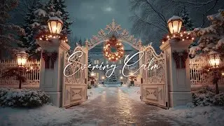 Уютный Зимний Джаз для Релакса ~ Медленная Ночь & Снежный Шарм | Элегантный Праздник