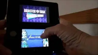 Monster High Ghoul Spirit working ROM for DS on 3DS video