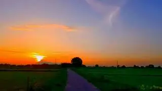 😍🌨️Beautiful Sunset Status 💞 #nature #meditationmusic #relaxingmusic #naturephotography