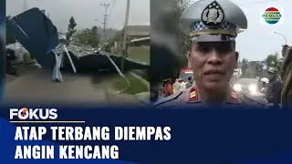 Atap Kantor Pemerintahan Terbang Diempas Angin Kencang | Fokus