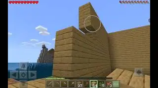 Odun Adası 3.B&ouml;l&uuml;m. #minecraft (evi bitirdik ama suda boğulup &ouml;ld&uuml;k ve doğduk hi&ccedil;biryerde inek yok.)