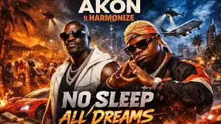 Akon ft Harmonize &ndash; No Sleep / All Dreams (Official 2026 Afro-HipHop Music Video)