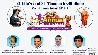 22.12.2025 | Annual Sports Day | St Rita's and St Thomas Institutions, Kanakapura