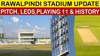 Rawalpindi Cricket Stadium Latest Update | Pindi Pitch and Pak Playing 11 for 2nd Test