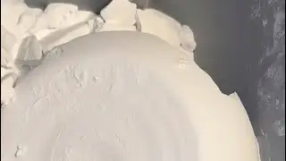 Long satisfying baking soda, ASMR crushing