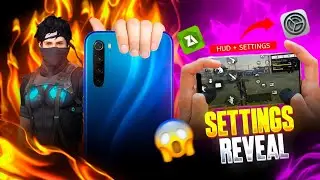 WALL SIX 🤯 CUSTOM HUD+SENSITIVITY+DPI ⚙️ ALL SETTINGS REVEAL 🥵