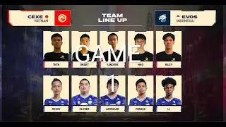 EVOS LEGENDS (ID) VS CYBER EXE..MSC 2021..GAME 1...