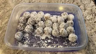 Chef's Kitchen - Date Nut Cookie Balls
