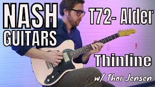 Nash T-72 Double-Bound Shell Pink Heavy Relic w/ Thor Jensen at Collar City Guitars