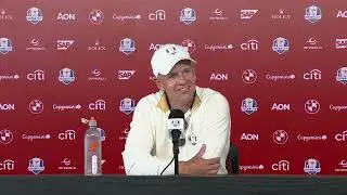 European Ryder Cup Captain Luke Donald