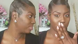 Short Hair Mold & Go!|| Waves Technique Tutorial|| Brown Beauty