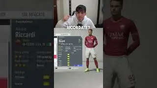 LA ROMA DEL 2024 SECONDO FIFA 20! #shorts