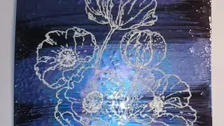 🎶🎶🎶#blackice, #embossing Hier ein paar Beispiele f&uuml;r die Black Ice Technik 🎶🎶🎶🎶🎶