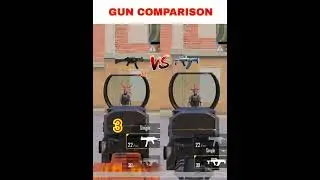 ump vs groza gun comparison 😱#bgmi #pubg #viral #shorts