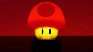 Super Mario Super Mushroom Icon Light | Paladone