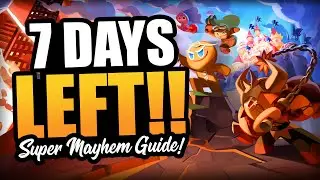 HURRY! 7 DAYS LEFT! Super Mayhem Guide! -Cookie Run Kingdom
