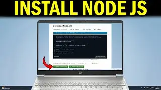 How To install Node js on Windows 10/11