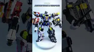 Mini Force Super Cops - Justice Titan #megazord #viral #shorts