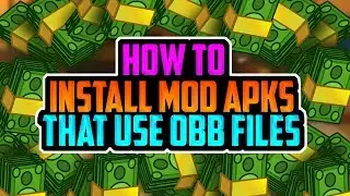 Tutorial | How to install MODDED APK using OBB/DATA & APK Android | November 2017 |