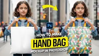 How To Make Hand Bag Mockup in Photoshop | Photoshop Tutorial 2025 | Am Graphix