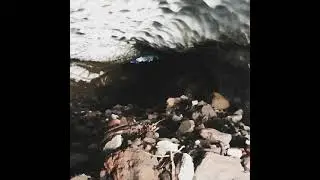 камчатка, ледяная пещера