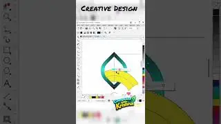 A Creative Logo Design in Coreldraw #coreldraw #photoshop #adobeillustrator #viralvideo #viral