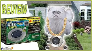 Bell + Howell Disk Lights Review - Solar Powered Outdoor Accent Lighting