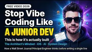 Vibe Coding Course - From Zero to AI-Native iOS Developer - The Architect's Mindset #ai #vibecoding