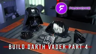Building Star Wars Darth Vader 1/2 Scale Model Kit Part 4: Stages 9-14