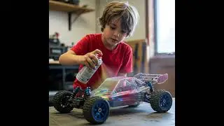 Cutting, Sanding, Masking, & Painting Lexan (Polycarbonate) RC Vehicle Bodies
