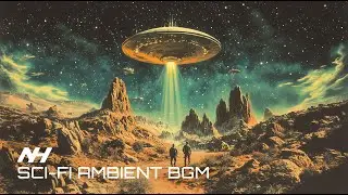 It was 2024... First Contact - Sci-fi ambient music [Ambient BGM for study/relaxation]