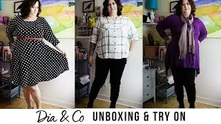 DIA & CO | Try On Unboxing - Plus Size Personal Styling - Fashion Look Book
