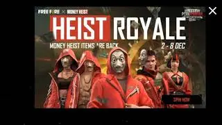 HEIST ROYAL EVENT FREE FIRE || ALL BUNDLE BACK IN LUCK ROYAL || FREE FIRE NEW EVENT.