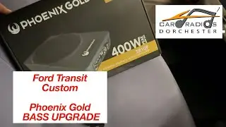 Ford Transit Custom in for PHOENIX GOLD ZR10P Bass Upgrade