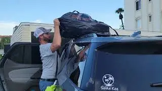 SAN HIMA Багажная сумка на крыше 15 #cargobag #sanhima #cargocarrier