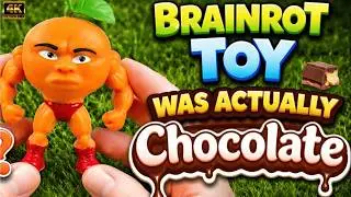 This Brainrot Toy Was Actually Chocolate&hellip; Shocking Break |Asmr Opening #chocolate #candy #asmr